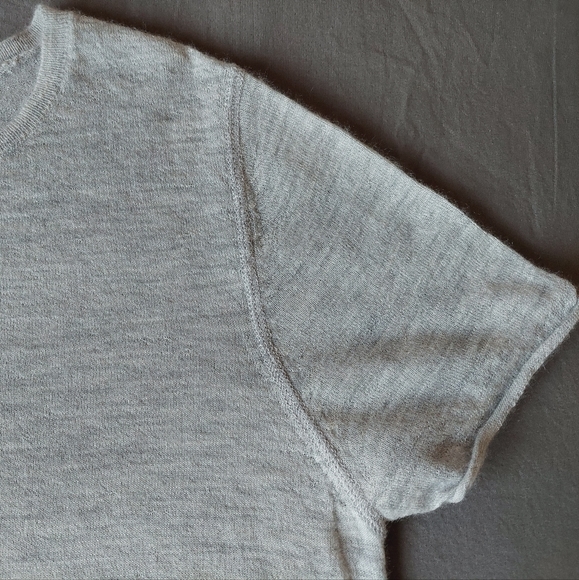 Cashmere 27 Miles Malibu gray blouse size XS - Picture 6 of 13